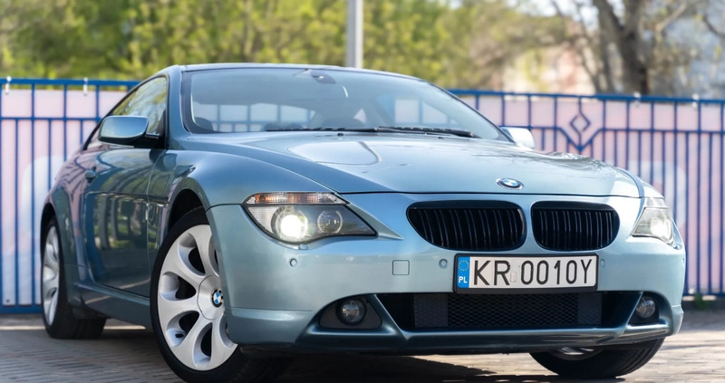 BMW Seria 6 cena 71000 przebieg: 155000, rok produkcji 2004 z Białystok małe 781
